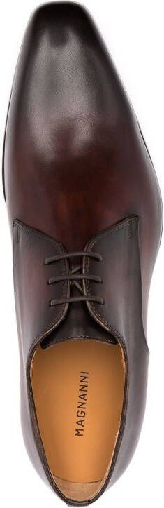 Magnanni Conac leather oxford shoes Brown