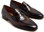 Magnanni crocodile-effect leather loafers Brown - Thumbnail 4