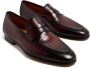 Magnanni crocodile-effect leather loafers Red - Thumbnail 4