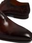 Magnanni debossed-detailed lace-up shoes Purple - Thumbnail 5