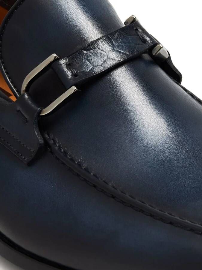 Magnanni Dinos leather loafers Blue