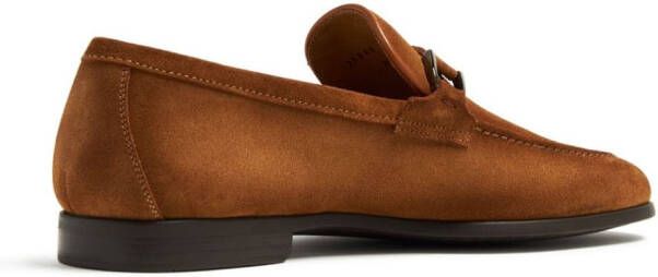 Magnanni Dinos suede loafers Brown