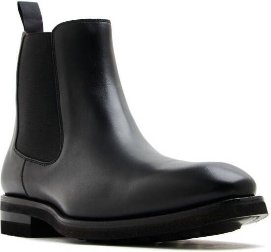 Magnanni elasticated-panel Chelsea boots Black