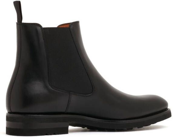 Magnanni elasticated-panel Chelsea boots Black