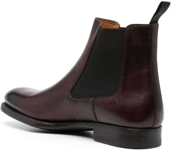 Magnanni elasticated-panel Chelsea boots Brown