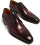 Magnanni embossed detailing derby shoes Brown - Thumbnail 4