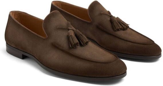 Magnanni Estepa II suede loafers Brown