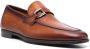 Magnanni front-strap almond-toe loafers Brown - Thumbnail 2