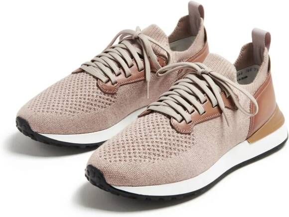 Magnanni Grafton panelled sneakers Pink