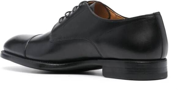 Magnanni Harlan leather derby shoes Black