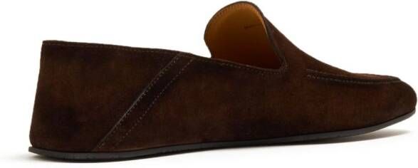 Magnanni Heston suede loafers Brown