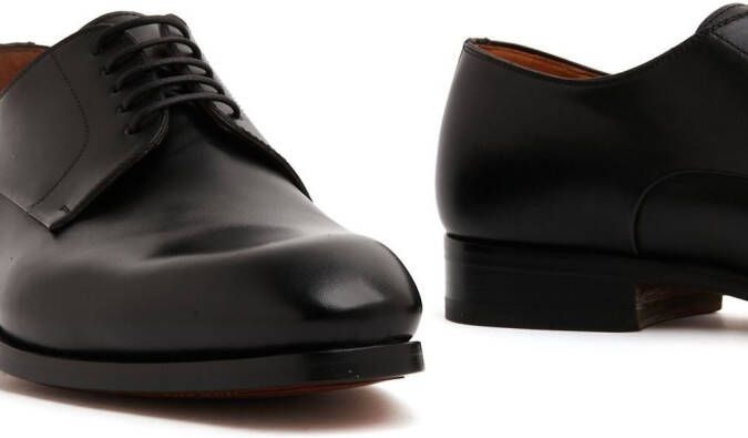 Magnanni lace-up leather Oxford shoes Black