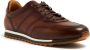 Magnanni lace-up leather sneakers Brown - Thumbnail 1