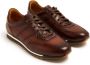 Magnanni lace-up leather sneakers Brown - Thumbnail 3