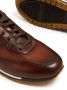 Magnanni lace-up leather sneakers Brown - Thumbnail 4