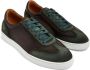Magnanni lace-up leather sneakers Green - Thumbnail 4