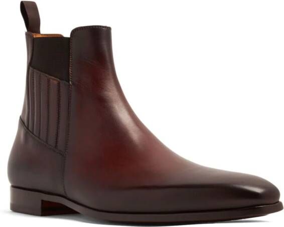 Magnanni leather Chelsea boots Brown
