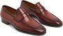 Magnanni leather slip-on Penny loafers Brown - Thumbnail 4
