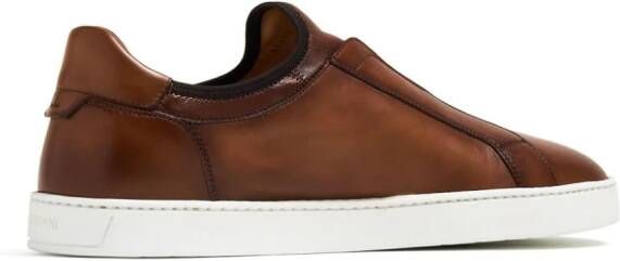 Magnanni Leve leather sneakers Brown