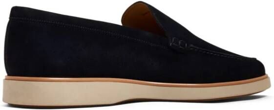 Magnanni Lourenco suede loafers Blue