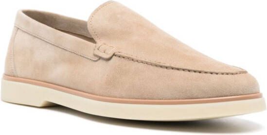 Magnanni Lourenco suede loafers Neutrals