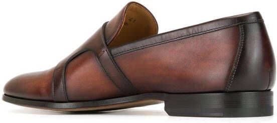 Magnanni low heel loafers Brown