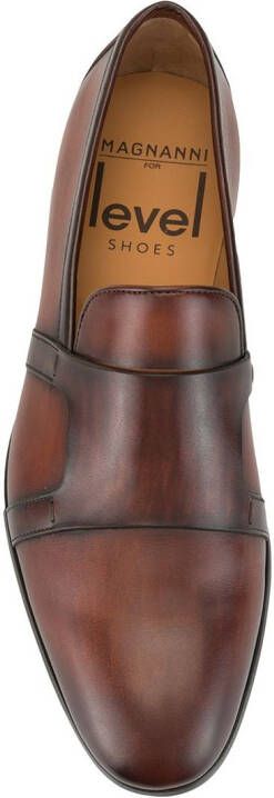 Magnanni low heel loafers Brown