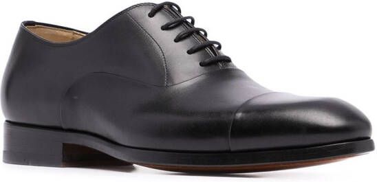 Magnanni lace-up leather Oxford shoes Black