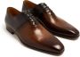 Magnanni panelled gradient effect oxford shoes Brown - Thumbnail 4