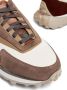 Magnanni panelled lace-up sneakers Brown - Thumbnail 5