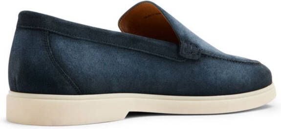Magnanni Paraiso tonal-stitching loafers Blue