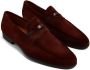 Magnanni penny-slot suede loafers Red - Thumbnail 4