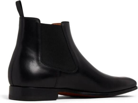 Magnanni Shaw leather boots Black