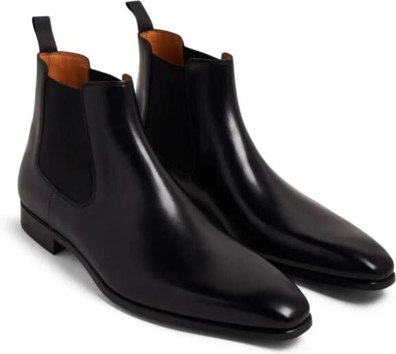 Magnanni Shaw leather boots Black
