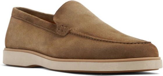 Magnanni Lourenco suede loafers Brown