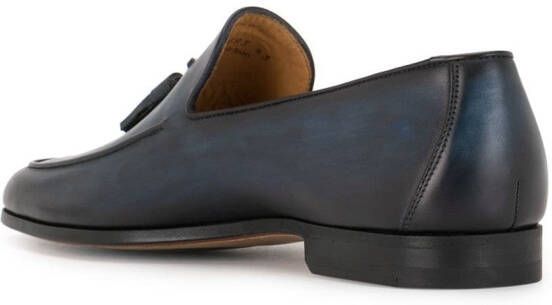Magnanni tasselled leather loafers Blue