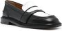 Maison Kitsuné 25mm panelled leather loafers Black - Thumbnail 2