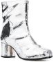 Maison Margiela Tabi 60mm mirror-effect ankle boots Silver - Thumbnail 2