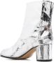 Maison Margiela Tabi 60mm mirror-effect ankle boots Silver - Thumbnail 3