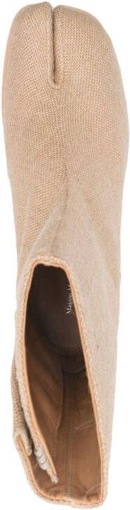 Maison Margiela 75mm Tabi ankle boots Neutrals