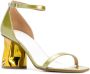 Maison Margiela bent heeled sandals Gold - Thumbnail 2