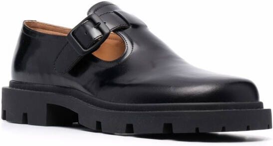 Maison Margiela buckle strap sandals Black