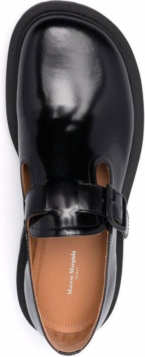 Maison Margiela buckle strap sandals Black
