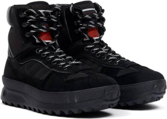Maison Margiela Climber high-top leather sneakers Black