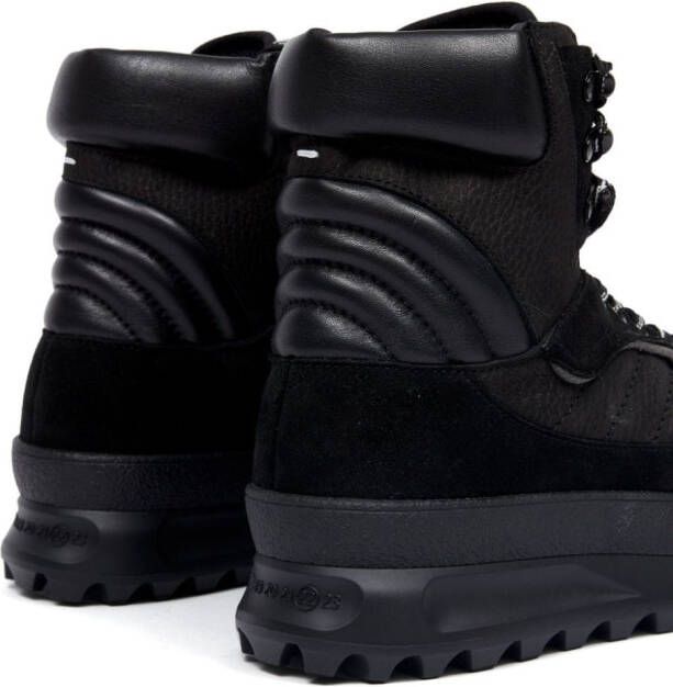 Maison Margiela Climber high-top leather sneakers Black