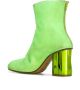 Maison Margiela crushed heel ankle boots Green - Thumbnail 3