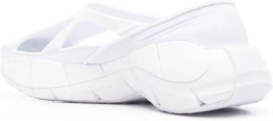 Maison Margiela cut-out ridged sneakers White