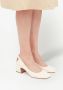 Maison Margiela Décortiqué 60mm four-stitch pumps White - Thumbnail 4