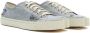 Maison Margiela Tabi embroidered low-top sneakers Blue - Thumbnail 2