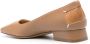 Maison Margiela four-stitch leather ballerina shoes Brown - Thumbnail 3